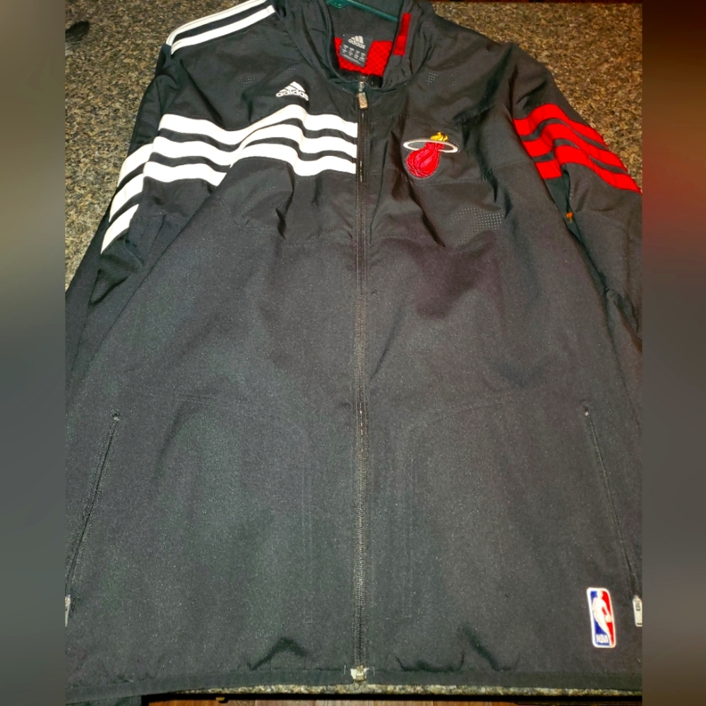 Adidas Miami Heat track jacket